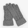 Femme Bosanova Gants | Gants en laine grise