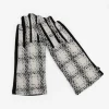 Femme Bosanova Gants | Gants en tweed blanc