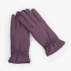 Femme Bosanova Gants | Gants lilas avec poil intérieur