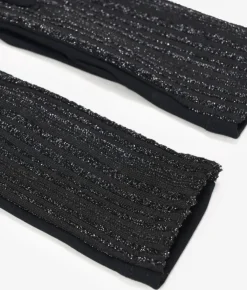 Femme Bosanova Gants | Gants noirs avec diamants