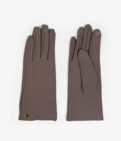Femme Bosanova Gants | Gants tactiles taupe