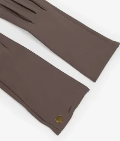 Femme Bosanova Gants | Gants tactiles taupe