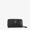 Femme Bosanova Portefeuilles | Grand portefeuille en cuir noir