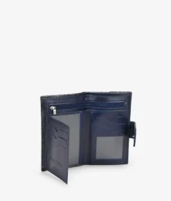 Femme Bosanova Portefeuilles | Grand portefeuille en cuir noir
