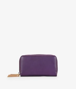 Femme Bosanova Portefeuilles | Grand portefeuille en cuir lilas
