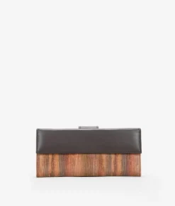 Femme Bosanova Portefeuilles | Grand portefeuille en cuir avec imprimé