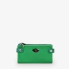 Femme Bosanova Portefeuilles | Grand portefeuille en nylon vert