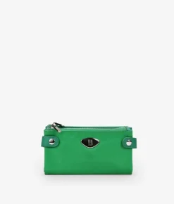 Femme Bosanova Portefeuilles | Grand portefeuille en nylon vert