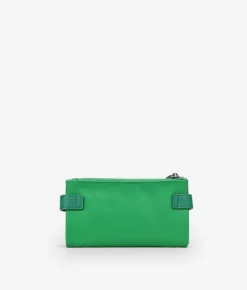 Femme Bosanova Portefeuilles | Grand portefeuille en nylon vert
