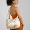 Bosanova Sacs À Bandoulière | Sacs Porté Épaule | Grand sac bandoulière souple doré