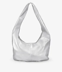 Bosanova Sacs À Bandoulière | Sacs Porté Épaule | Grand sac bandoulière souple argenté