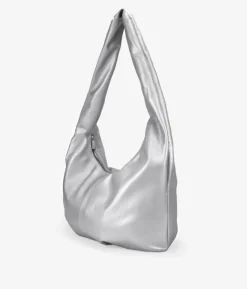 Bosanova Sacs À Bandoulière | Sacs Porté Épaule | Grand sac bandoulière souple argenté