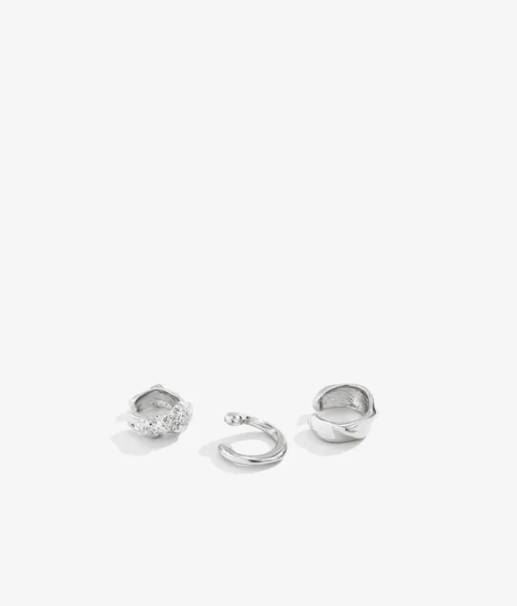 Bosanova Boucles D'oreilles | Lot de trois boucles d'oreilles en argent