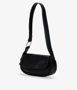 Bosanova Sac Minaudières | Sacs Porté Épaule | Mini sac bandoulière noir à rabat