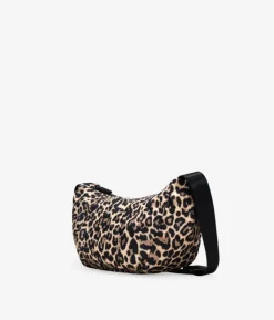Bosanova Sacs À Bandoulière | Petits Sacs | Mini sac léopard arrondi avec fermeture éclair