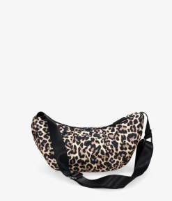 Bosanova Sacs À Bandoulière | Petits Sacs | Mini sac léopard arrondi avec fermeture éclair