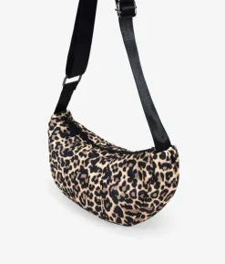 Bosanova Sacs À Bandoulière | Petits Sacs | Mini sac léopard arrondi avec fermeture éclair