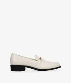 Bosanova Chaussures Et Mocassins | Mocassins beiges avec détail métallisé