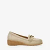 Bosanova Chaussures Et Mocassins | Mocassins compensés beiges avec détail métallisé
