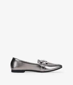 Bosanova Chaussures Et Mocassins | Mocassins plats en plomb à boucle