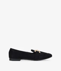 Bosanova Chaussures Et Mocassins | Mocassins plats noirs à boucle