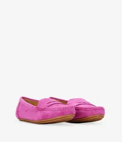 Bosanova Chaussures Et Mocassins | Mocassins plats rose fuchsia avec masque