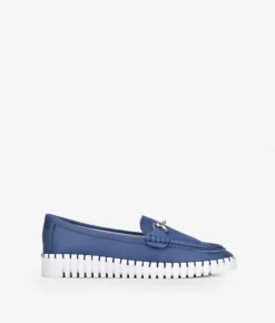 Bosanova Chaussures Et Mocassins | Mocassins semelle crantée bleue