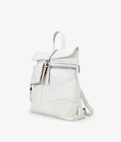 Bosanova Sacs À Dos | Mochila antirrobo beige con bolsillos