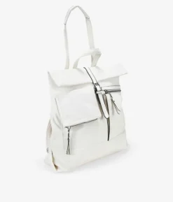 Bosanova Sacs À Dos | Mochila antirrobo beige con bolsillos