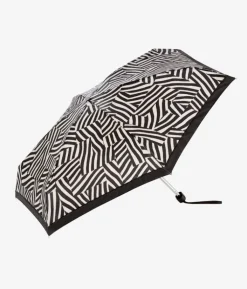 Bosanova Parapluies | Parapluie manuel noir Zebra avec housse