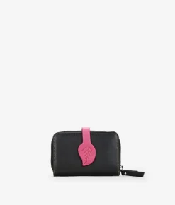 Femme Bosanova Portefeuilles | Petit portefeuille en cuir noir