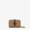 Femme Bosanova Portefeuilles | Petit portefeuille en cuir taupe