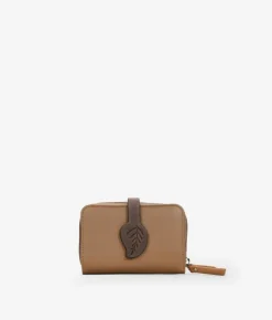 Femme Bosanova Portefeuilles | Petit portefeuille en cuir taupe