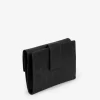 Femme Bosanova Portefeuilles | Petit portefeuille en cuir noir