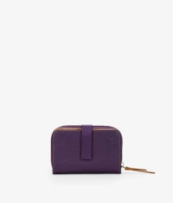 Femme Bosanova Portefeuilles | Petit portefeuille en cuir lilas