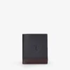 Homme Bosanova Portefeuilles | Petit portefeuille en cuir noir