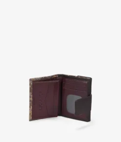 Femme Bosanova Portefeuilles | Petit portefeuille en cuir avec des fleurs en cuir