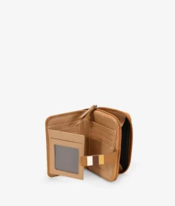 Femme Bosanova Portefeuilles | Petit portefeuille en cuir marron