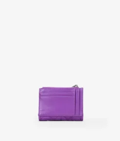 Femme Bosanova Portefeuilles | Petit portefeuille en cuir vegan lilas