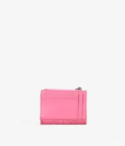 Femme Bosanova Portefeuilles | Petit portefeuille en cuir vegan rose