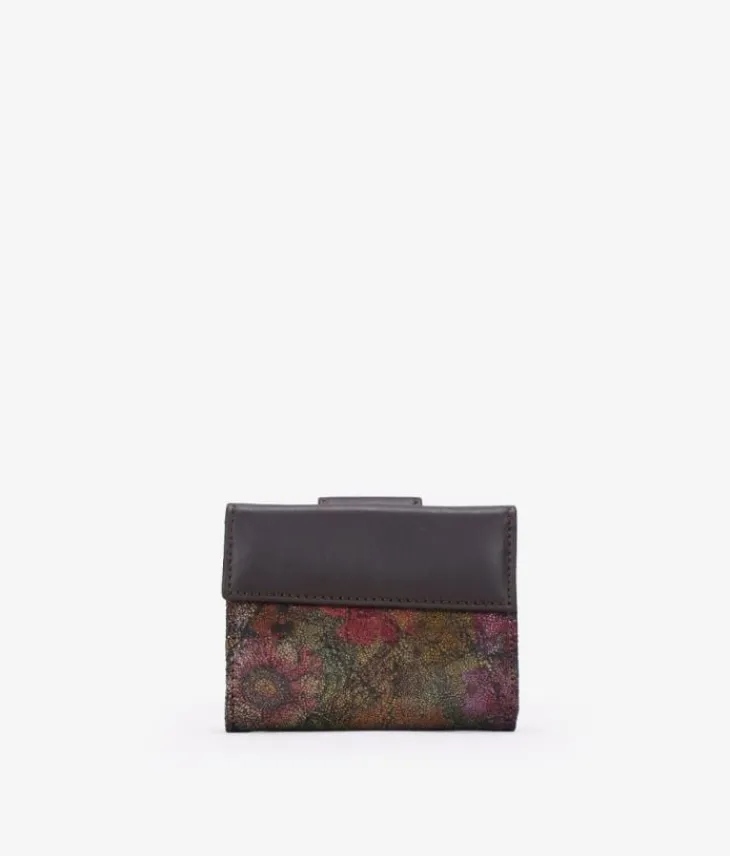 Femme Bosanova Portefeuilles | Petit portefeuille en cuir kaki