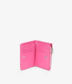 Femme Bosanova Portefeuilles | Petit portefeuille en cuir vegan rose