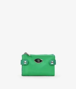 Femme Bosanova Portefeuilles | Petit portefeuille en nylon vert