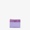 Femme Bosanova Portefeuilles | Petit portefeuille lilas avec logo et zip