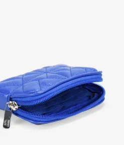 Femme Bosanova Porte-monnaie | Petit sac à main en cuir vegan bleu