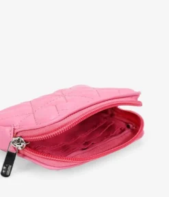Femme Bosanova Porte-monnaie | Petit sac à main en cuir vegan rose