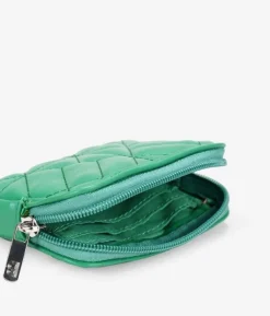 Femme Bosanova Porte-monnaie | Petit sac à main en cuir vegan vert