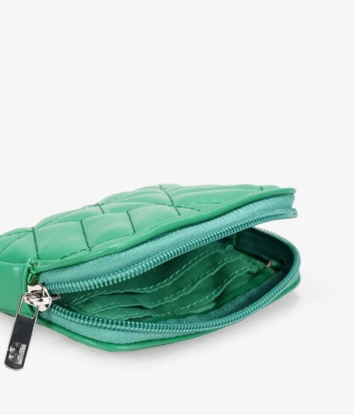 Femme Bosanova Porte-monnaie | Petit sac à main en cuir vegan vert