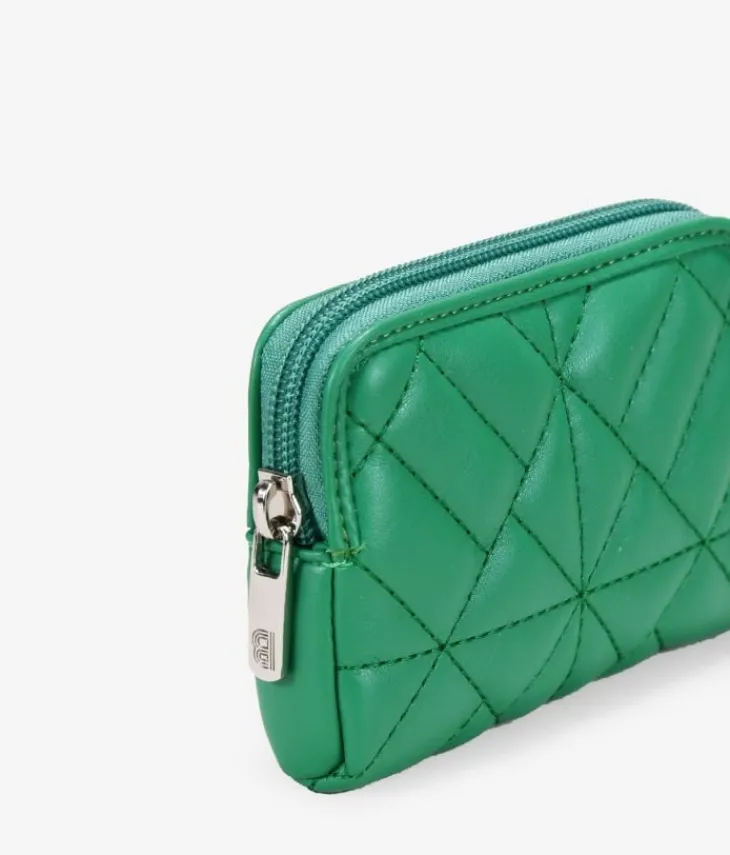 Femme Bosanova Porte-monnaie | Petit sac à main en cuir vegan vert