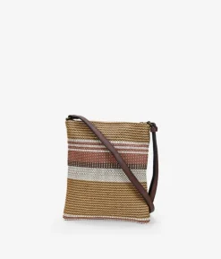 Bosanova Sacs Raphia Et Crochet | Petits Sacs | Petit sac bandoulière marron